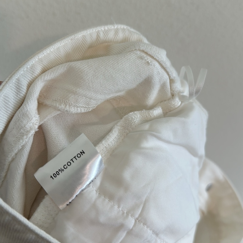 Princess Polly Jeremiah Cargo Jeans White - Picture 8 of 8